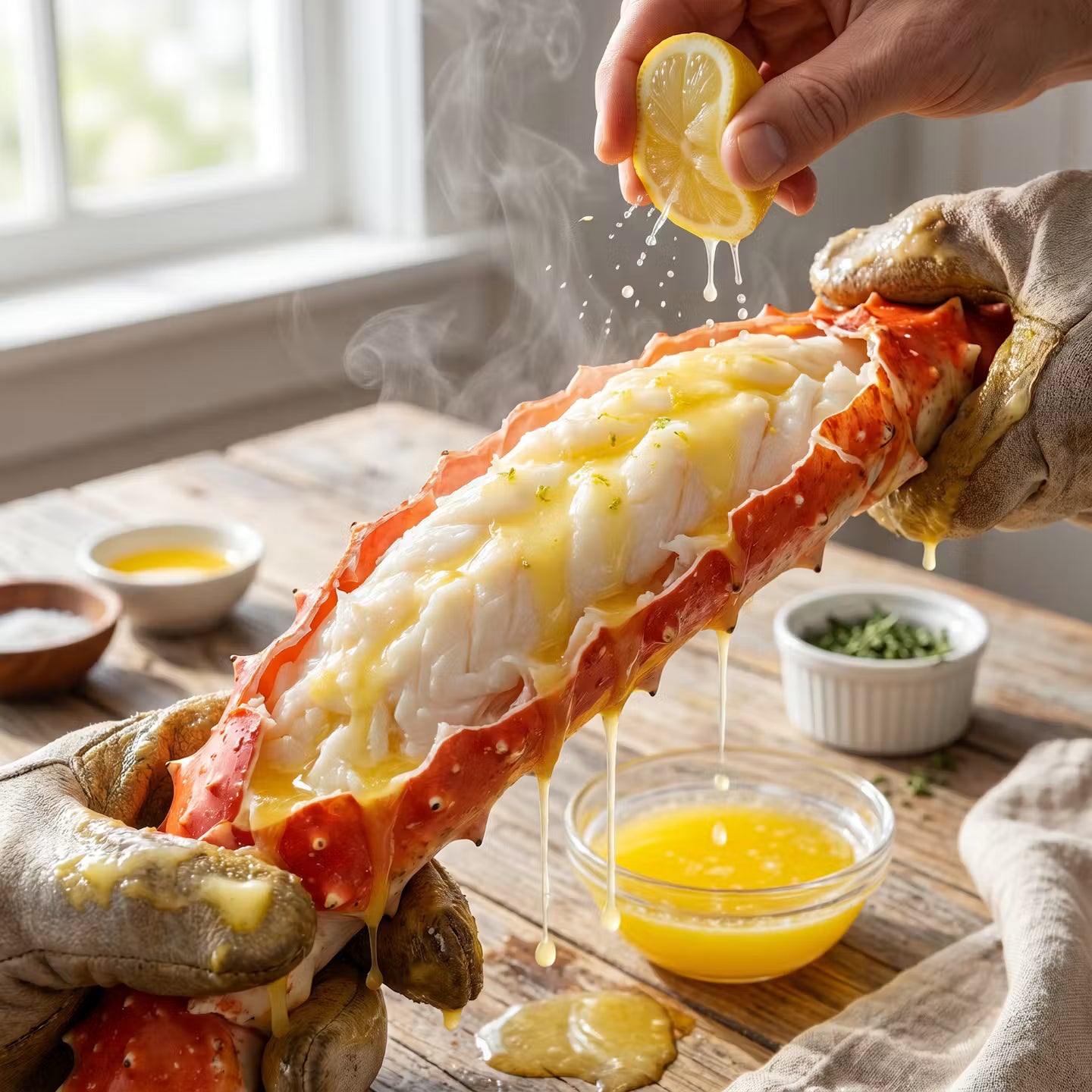 🦀 Giant King Crab Legs – Sweet, Juicy & Wild-Caught Premium Seafood